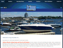 Tablet Screenshot of kingindustries.ca